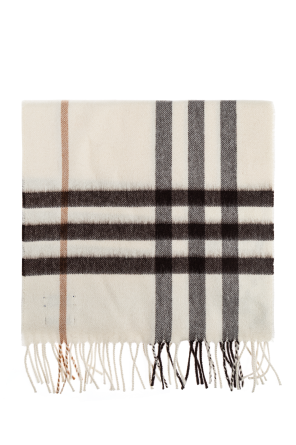 マフラー・ストール Burberry Embroidered cashmere blend scarf (8105925 C2205) Burberry Scarves - Jomashop
